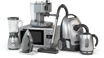 千庫網(wǎng)_家用電器。在 w 上隔離的家用廚房工藝集_攝影圖編號20173254